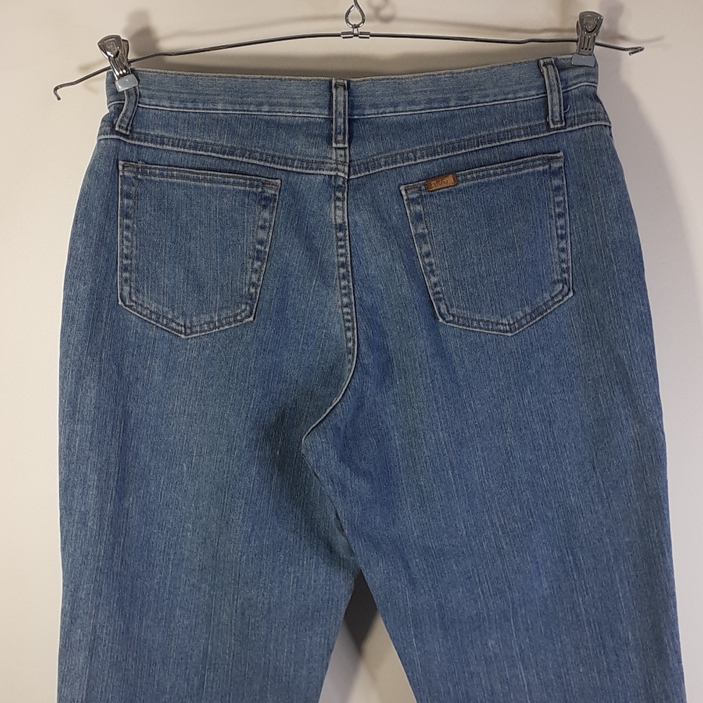 Riders Light Blue Jean Capris 16